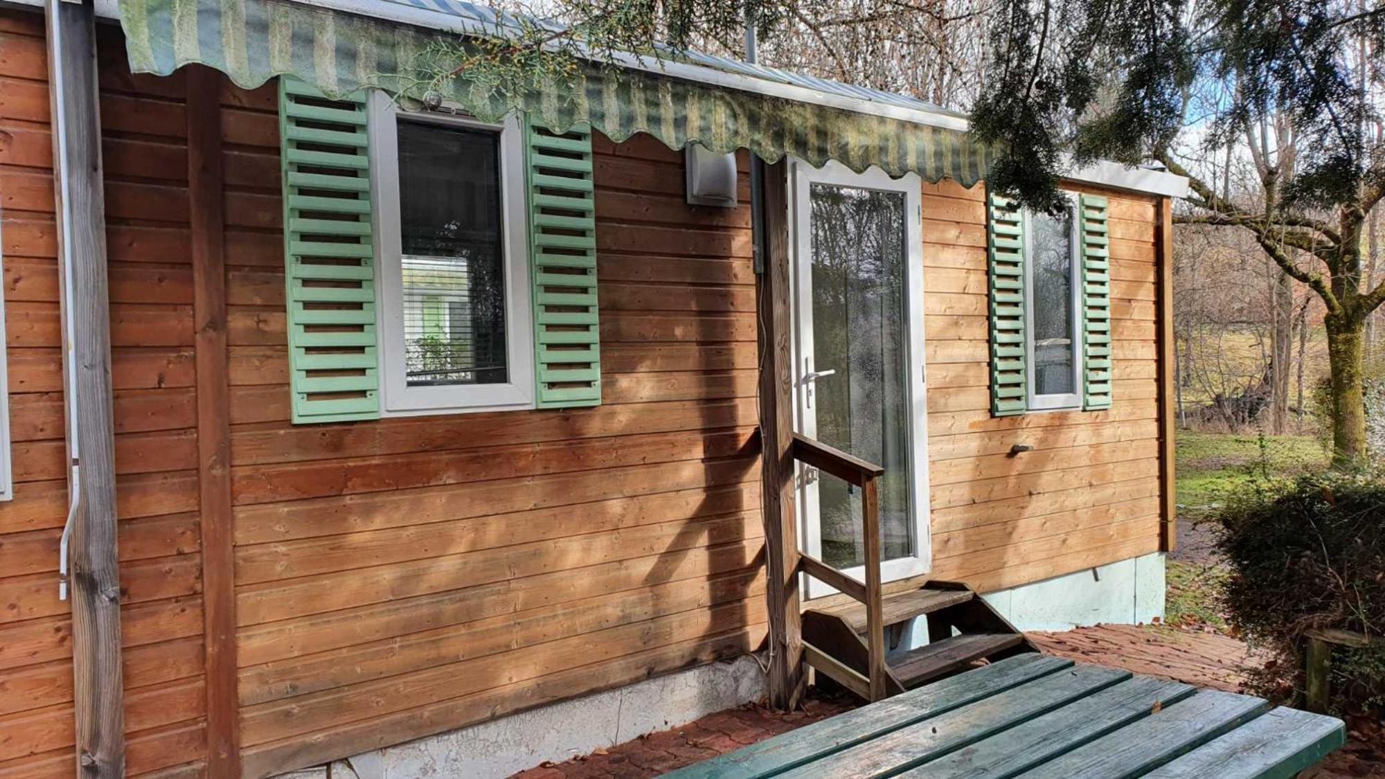 Camping L'Enclave Mobil-Home Estavar Εξωτερικό φωτογραφία