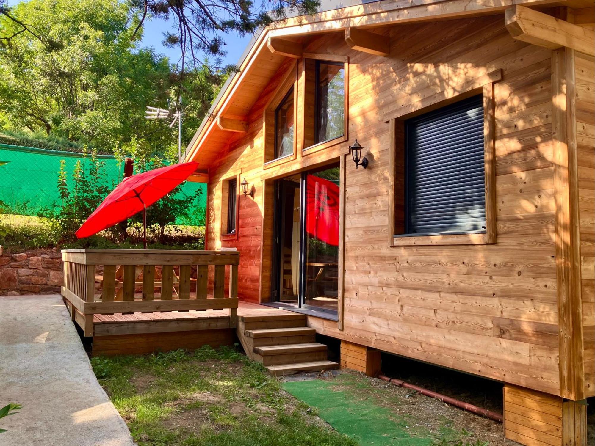 Camping L'Enclave Mobil-Home Estavar Εξωτερικό φωτογραφία